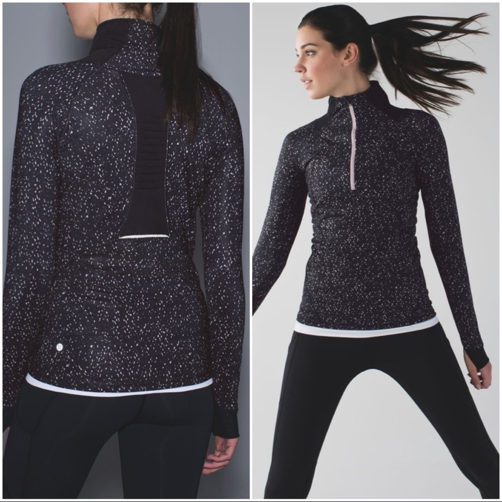 lululemon Go the Distance 1/2 Zip • Size 4 • EUC